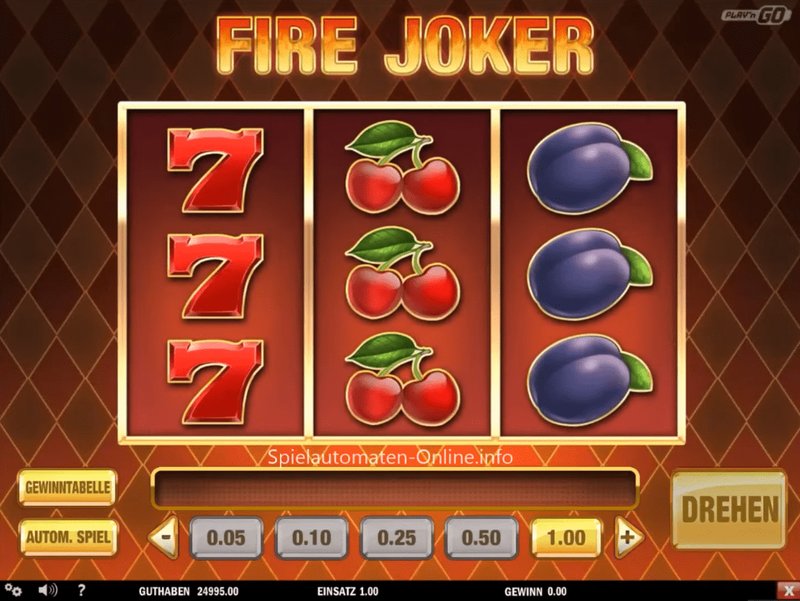Fire Joker Slot (Free Play) ===============
