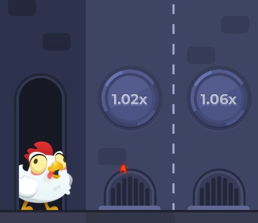 Explore chicken road spel